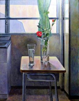 「冬のおわりに」県展