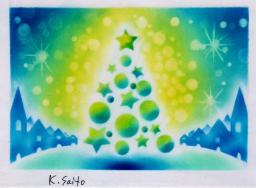 日本福祉パステルアート協会型紙使用