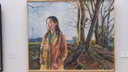 「私は生きる」F100号 第87回旺玄会展ホルベイン賞